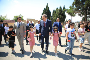 Gəncədə şəhid övladları üçün “Yay məktəbi” layihəsinə start verilib