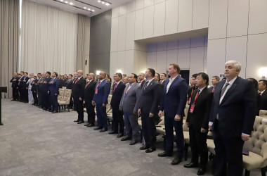 Gəncənin nümayəndə heyəti Qırğızıstanın Oş şəhərinə səfər edib