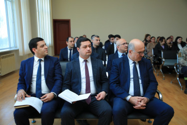 Niyazi Bayramov Gəncədə sakinlərlə növbəti səyyar görüş keçirib