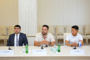 “Diaspor gəncləri 1+1” Proqramı çərçivəsində 3 fərqli ölkədən 6 gənc Gəncə şəhərinə səfər edib