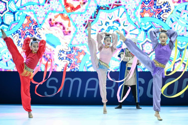 Gəncədə aerobika gimnastikası üzrə böyüklər arasında 14-cü Avropa çempionatı başlayıb