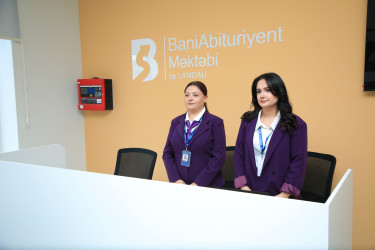 Gəncədə "Bani by LANDAU" abituriyent məktəbinin açılışı olub