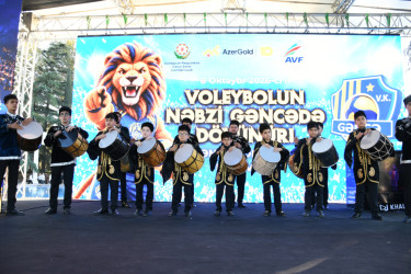 Gəncədə ilk dəfə voleybol festivalı keçirilib