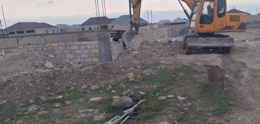 Gəncədə daha bir neçə qanunsuz tikintinin qarşısı alınıb