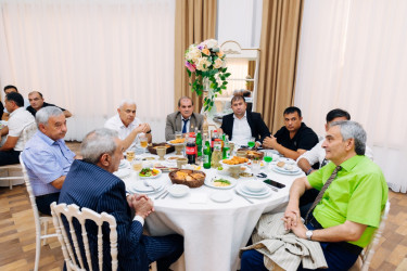 Gəncədə Milli Mətbuatın 150 illiyi münasibətilə ziyafət təşkil olunub