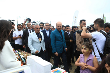 Niyazi Bayramov IV Milli Yaylaq Festivalında iştirak edib