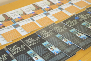 Gəncədə şagirdlər üçün şəhərsalma mövzusunda görüş keçirilib