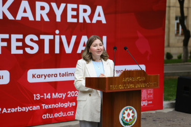 Azərbaycan Texnologiya Universitetində Karyera Festivalının açılış mərasimi keçirilib
