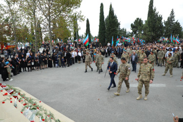 Gəncədə Anım Günü ilə əlaqədar olaraq ümumşəhər tədbiri keçirilib