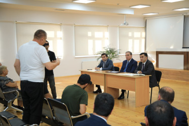 İcra başçısı növbəti dəfə səyyar qəbul keçirib