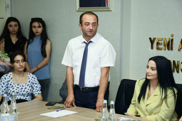 Gəncədə “Sağlam həyat tərzinin təşviqi” layihəsinin açiliş tədbiri keçirilib