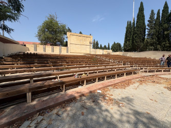 Niyazi Bayramov III MDB Oyunları ərəfəsində aparılan abadlıq işlərinə növbəti dəfə baxış keçirib