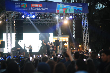 Gəncədə WUF13 Festivalı keçirilib