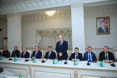 Gəncə Şəhər İcra Hakimiyyətində sahibkarlarla görüş keçirilib