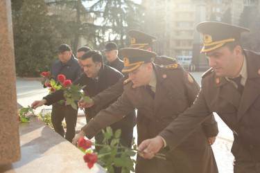 Gəncədə Fövqəladə Hallar Nazirliyi işçilərinin peşə bayramı qeyd olunub