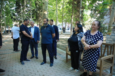 Niyazi Bayramov növbəti “ABAD məhəllə” layihəsi çərçivəsində görülən işlərlə tanış olub