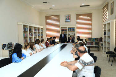 Gəncədə “Mədəniyyət və Yaradıcı Sənayelərin dəstəklənməsi” mövzusunda görüş keçirilib