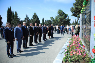 Gəncədə 27 Sentyabr – Anım Günü ilə bağlı ümumşəhər tədbiri keçirilib