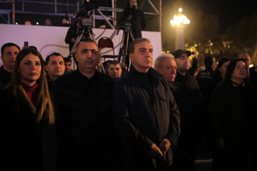 Gəncədə 8 Noyabr – Zəfər Gününə həsr olunmuş möhtəşəm konsert proqramı keçirilib