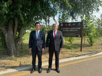 Gəncədə 15 İyul – Demokratiya və Milli Birlik Günü münasibətilə “İradə Bizim Zəfər Bizim" mövzusunda anım tədbiri keçirilib