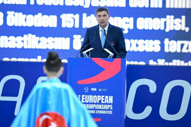 Gəncədə aerobika gimnastikası üzrə böyüklər arasında 14-cü Avropa çempionatı başlayıb