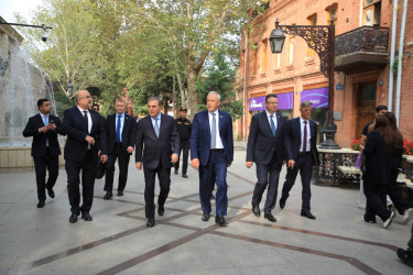 Belarusun rəsmi nümayəndə heyəti Gəncəyə səfər edib