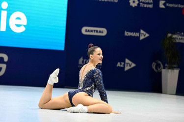 Gəncədə aerobika gimnastikası üzrə böyüklər arasında 14-cü Avropa çempionatı başlayıb