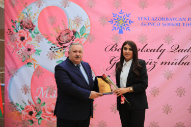 YAP Gəncə şəhər təşkilatında 8 Mart – Beynəlxalq Qadınlar Gününə həsr olunmuş tədbir keçirilib