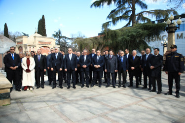 Gəncədə İlaxır çərşənbə və Novruz bayramı qeyd olunub