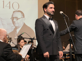 Gəncədə Üzeyir Hacıbəylinin 140 illiyinə həsr olunmuş konsert keçirilib