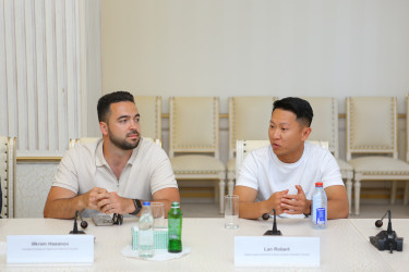 “Diaspor gəncləri 1+1” Proqramı çərçivəsində 3 fərqli ölkədən 6 gənc Gəncə şəhərinə səfər edib