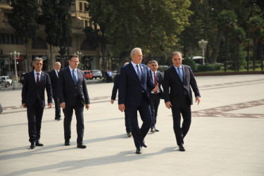 Belarusun rəsmi nümayəndə heyəti Gəncəyə səfər edib