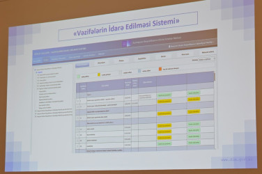 DİM-in Gəncədə dövlət qulluqçuları üçün təşkil etdiyi təlimlər davam edir