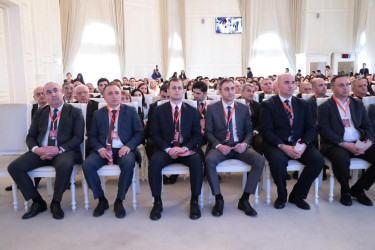 Gəncədə Ümummilli Lider Heydər Əliyevin anadan olmasının 103 illiyinə həsr olunmuş beynəlxalq elmi-praktik konfrans keçirilib