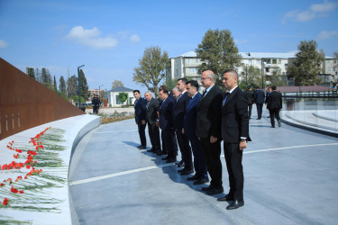 Gəncə Memorial Kompleksi ziyarət olunub