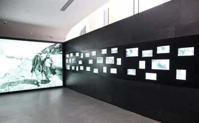 İlham Əliyev Gəncə Memorial Kompleksinin açılışında iştirak edib