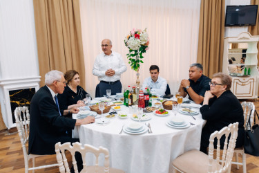 Gəncədə Milli Mətbuatın 150 illiyi münasibətilə ziyafət təşkil olunub