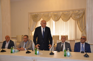 Gəncə Ağsaqqallar Şurasının illik hesabat yığıncağı keçirilib