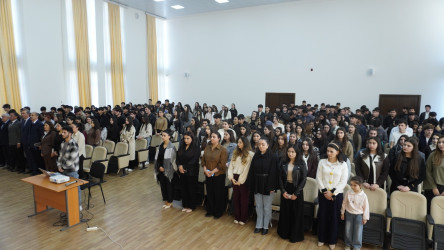 “Gəncənin mədəni irsini tanıyaq və qoruyaq” mövzusunda maarifləndirici  tədbir keçirilib