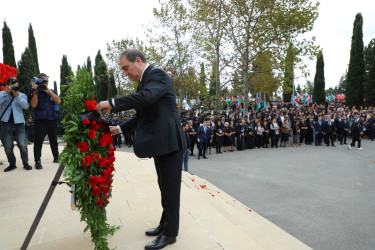 Gəncədə Anım Günü ilə əlaqədar olaraq ümumşəhər tədbiri keçirilib