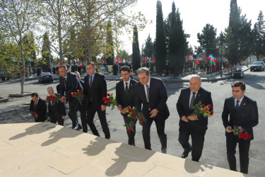 Gəncədə Ulu Öndər Heydər Əliyevin 100 illiyinə həsr olunmuş növbəti tədbir keçirilib