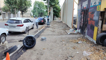 Şəhərdə qanunsuz küçə ticarətinə qarşı monitorinqlər davam etdirilir