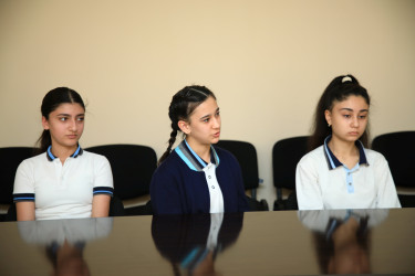 Gəncədə Uşaq Səfirlər Məclisinin regional nümayəndələri və fəallarla görüş keçirilib