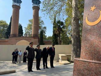 Gəncədə Türkiyənin 30 Avqust – Zəfər Bayramı Günü münasibətilə tədbir keçirilib