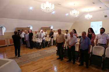 Gəncədə “Şuşa təsviri sənətdə" kitabı təqdim edilib