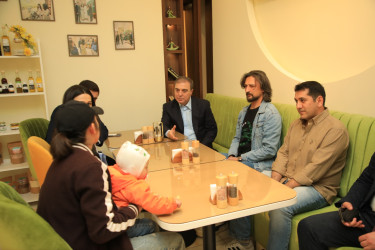 Niyazi Bayramov “Azərbaycandan Səs” sosial platformasının təsisçisi ilə görüşüb