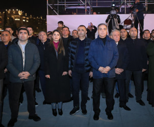 Gəncədə 8 Noyabr – Zəfər Gününə həsr olunmuş möhtəşəm konsert proqramı keçirilib