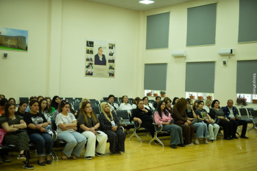 Gəncə şəhərində valideynlər üçün maarifləndirici tədbir təşkil olunub
