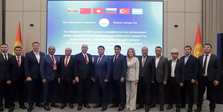 Gəncənin nümayəndə heyəti Qırğızıstanın Oş şəhərinə səfər edib