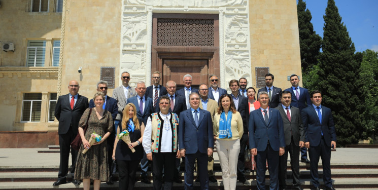Niyazi Bayramov Avropa İttifaqının Azərbaycandakı səfiri və üzv dövlətlərin diplomatları ilə rəsmi görüş keçirib